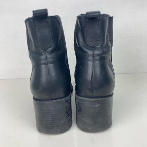 STEVE MADDEN Audience Chelsea Leather Ankle Boots Booties - Size 9.5 - Picture 12 of 15